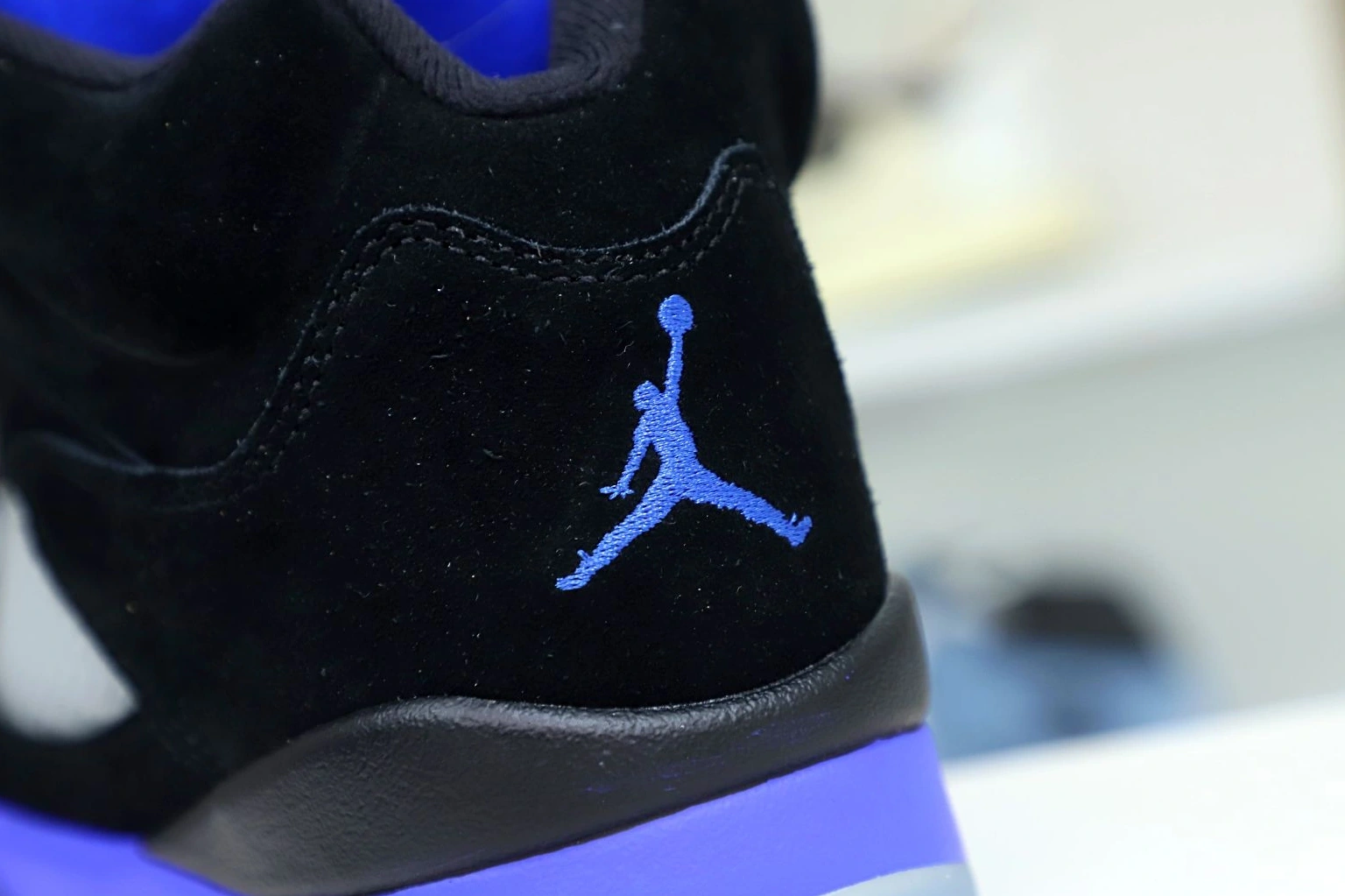 1st Kicks Shoes RETRO SportInspired 1971 Kimikick AIR 'RACER 5 JORDAN AIR JORDAN BLUE' 1201